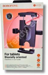 BOROFONE BH101, autós tablet tartó ülésre, fekete