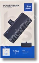 Blue Star powerbank 5.000 mAh, Type-C csatlakozóval (5,9034E+12)