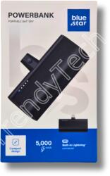 Blue Star W0556P, Powerbank, ligtning csatlakozós, fekete