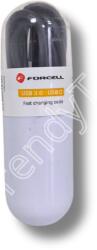 Forcell F-Energy C398 töltő kábel, elegáns csomagolásban, USB 3.0 - USB-C (5,9034E+12)