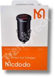 Mcdodo Mcdodo, autós töltő, 15, 5w (6,921E+12)