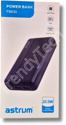 Astrum PB630, Power bank 20000mAh, fekete