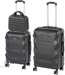 Leziter TraveLux Max VIII gurulós bőrönd szett (LTRMBS-VIII-BL) - frankootthon