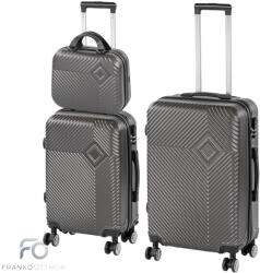 Leziter TraveLux Pro XVIII gurulós bőrönd szett (LTRPBS-XVIII-GR) - frankootthon