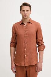 Benetton len ing - narancssárga S - answear - 20 990 Ft