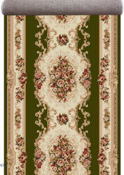 LOTOS Traversa Covor, Lotos 574, Verde, Latime 100 cm, Diferite Lungimi, 1800 gr mp (574-310-110) Covor