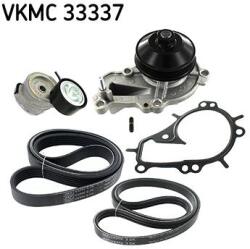 SKF Pompa apa + Set curea transmisie cu caneluri SKF VKMC 33337 (VKMC 33337) - automobilus