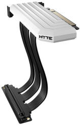  Hyte PCI-E 4.0 Riser kábel, 20 cm - fehér (ACC-HYTE-PCIE40-W)