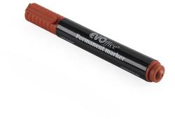 EVOffice Ev1I03 Kerek Hegyű Alkoholos Marker - 3 mm, Piros