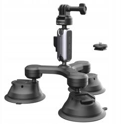 PGYTECH Hármas erős tapadókorongos autós tartó GoPro Insta360 Dji kamerákhoz (P-GM-224)