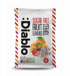 Diablo Cukormentes Cukorka Diablo Fruit Toffees gyümölcsös cukorka puha (5060309490617)