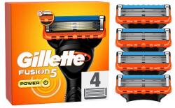 Gillette Fusion5 Power Pótfejek Férfi Borotvához, 4 db Borotvabetét