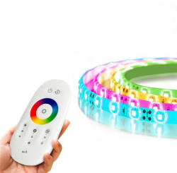 PHENOM RGB LED SZALAG 5 M, TÁVIRÁNYÍTÓVAL 55843 (55843) - scom