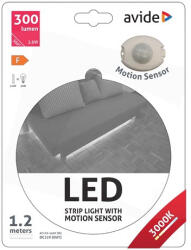 Avide LED SZALAG ÁGY SZENZOR 3.6W 3000K SINGLE ABLSBLBED-SEN-3W-S (ABLSBLBED-SEN-3W-S) - scom