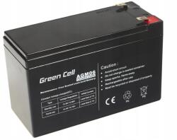 Green Cell Agm Vrla 12V 9Ah karbantartást nem igénylő akkumulátor UPS-hez (AGM06)