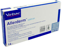 Virbac Allerderm Spot-On sub 10 kg 6 buc