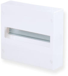 TEHNOPLAST Falon kívüli kiselosztó doboz, A sorozat, 12modulos, ajtó nélkül-1soros, 250x225x70 mm, IP40 THP-N12A (THP-N12A)