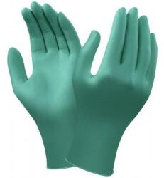 Ansell Touch N Tuff kesztyű 92-600 púdermentes méret 9, 5-10 zöld 100db
