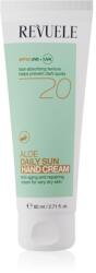 Revuele Aloe Daily Sun Hand Cream SPF 20 kézvédő krém SPF 20 80 ml