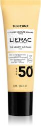 LIERAC Sunissime The Velvety Sun Fluid SPF 50+ bőrvédő folyadék napozáshoz SPF 50+ 40 ml