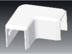 KOPOS Sík idom LHD 20x20 vezetékcsatornához fehér, 8623 HB Kopos (8623_HB) - lumenet