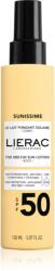 LIERAC Sunissime The Melt-in Sun Lotion SPF 50 testápoló spray napozáshoz SPF 50 150 ml