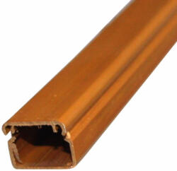 KOPOS MCSN 18x13 (szél/mag) világos barna minicsatorna, LV 18X13 SD Kopos (70 fm/köteg) (LV 18X13_SD) - lumenet