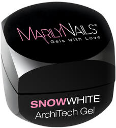 Marilynails ArchiTech HEMA Free Gel - SnowWhite építőzselé 13ml TF