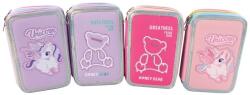S-Cool Penar S-Cool 3 fermoare, Fancy Bears and Unicorns, diverse modele SC3176 Penar