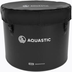 AQUASTIC Piscină AQUASTIC do morsowania BrrFree 382L dropstitch negru Piscina