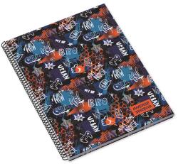 Ambar Inverse Teen A5 80 lap vonalas új spirálfüzet (27319103) - officedepot