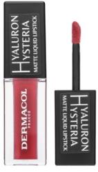Dermacol Hyaluron Hysteria Matte Liquid Lipstick ruj lichid cu efect matifiant No. 10 4, 5 ml