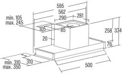 CATA - Páraelszívó CORONA 60 WH Fehér - pepita