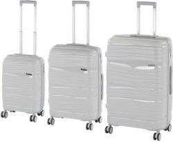 Leziter TraveLux Voyager XI gurulós bőrönd szett (LTRVBS-XI-GR) - pepita