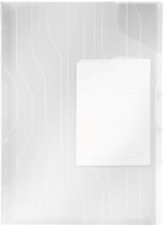 Leitz Mappa 3 CombiFile Jumbo műanyag elválasztóval Leitz, 3x20 lap, átlátszóság (VL02-00285)