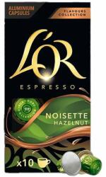 L'OR Espresso Hazelnut kávékapszula, 10 adag x 40 ml, Nespresso Original kompatibilis, 10 db, 52 g