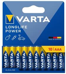 VARTA LONGLIFE POWER tartós elem (AA, LR06, 1.5V, alkáli) 10db/csomag 4906121761 (4906121761)