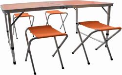 AGA Kemping összecsukható szett AGA MR4100-ORANGE - Narancssárga (K13286) - inlea