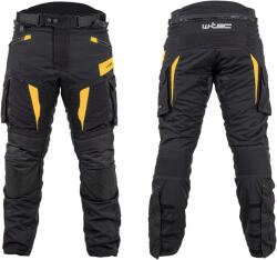 W-TEC Motoros nadrág W-TEC Aircross fekete-arany bővített XL (21086-XL-3-P)