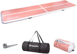 inSPORTline Airtrack inSPORTline Airstunt 500x100x10 cm korallrózsaszín, javítókészlet, hordtáska, Drop Stitch technológia, rugalmas (28658)