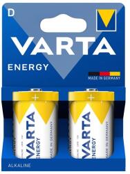 VARTA 4120229422 Energy D (LR20) góliát elem 2db/csomag (műanyagmentes csomagolás) (4120229422) - pcx