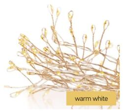 EMOS D3FW01 Karácsonyi Nano LED Fényfüzér - Süni, Időzítős, 2, 4 m, Meleg Fehér