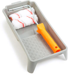 Kleiber Germany GZBT08 Festőhenger szett - 2 x 12 mm poliészter + nyél, tálca - 100 mm