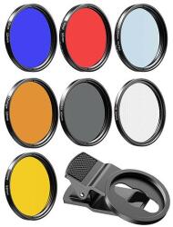 Apexel Mobil Szűrőlencse Készlet APEXEL APL-52UV-7F 52mm 7in1