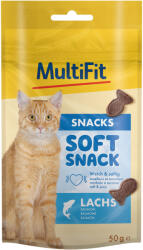 MultiFit Soft Snack macskáknak lazac 50g