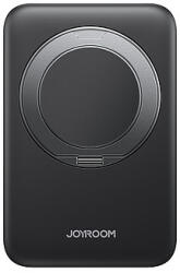 JOYROOM JR-PBM12 10000mAh 22.5W Qi2 külső akkumulátor, MagSafe kompatibilis, gyűrűs talppal - fekete