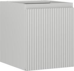 Mexen Rivel dulap baie sub chiuvetă 40 cm, 1 ușă, riflat, gri mat - 91A21-04047-1-BF62 (91A21-04047-1-BF62)