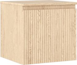 Mexen Rivel dulap baie pentru lavoar de 50 cm cu blat, 1 sertar, canelat, stejar - 91A20-05047-1-BFC81 (91A20-05047-1-BFC81)