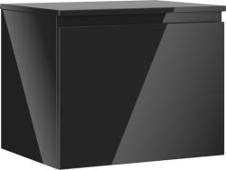 Mexen Orio dulap de baie sub lavoar 60 cm cu blat, 1 sertar, negru lucios - 91A10-06047-1-BFC70 (91A10-06047-1-BFC70)