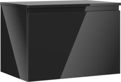 Mexen Orio dulap baie sub chiuvetă 70 cm cu blat, 1 sertar, negru lucios - 91A10-07047-1-BFC70 (91A10-07047-1-BFC70)